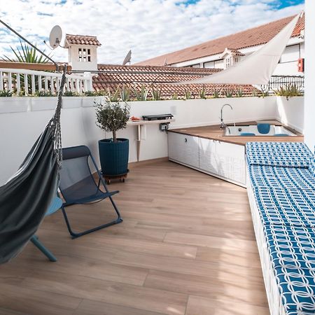 Wow Apartment With Private Jacuzzi And 2 Terraces In Los Christianos 로스크리스티아노스 외부 사진